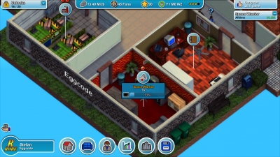 Screen ze hry Mad Games Tycoon