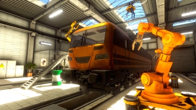 Screen ze hry Train Mechanic Simulator 2017
