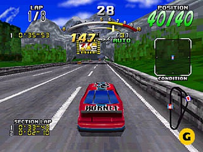 Screen Daytona USA Deluxe