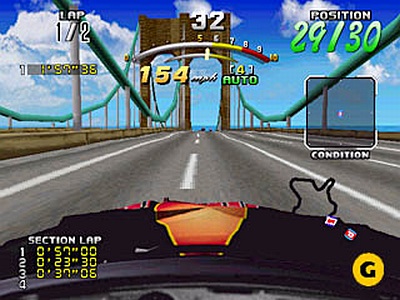 Screen Daytona USA Deluxe