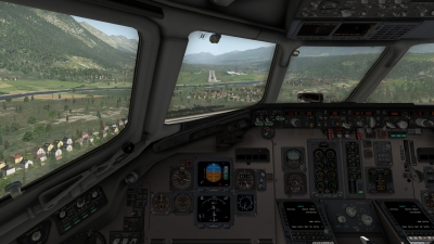 Screen ze hry X-Plane 11