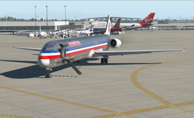 Screen ze hry X-Plane 11