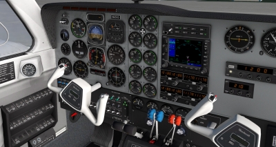 Screen ze hry X-Plane 11