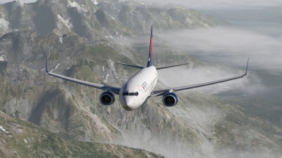 Screen ze hry X-Plane 11