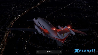 Screen ze hry X-Plane 11