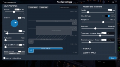 Screen ze hry X-Plane 11