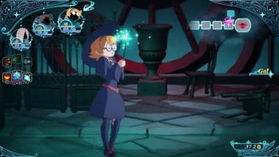 Screen ze hry Little Witch Academia: Chamber of Time