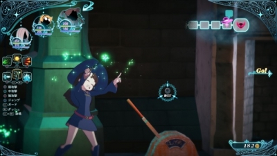 Screen ze hry Little Witch Academia: Chamber of Time