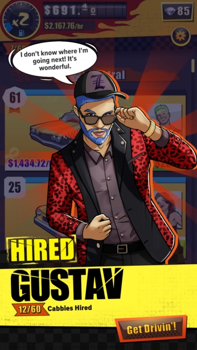 Screen ze hry Crazy Taxi Gazillionaire