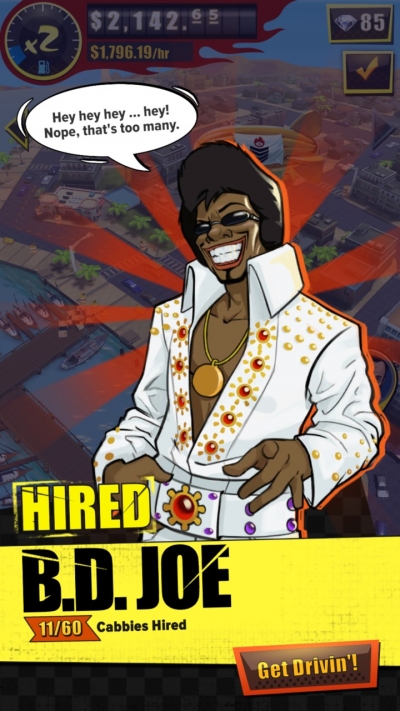 Screen ze hry Crazy Taxi Gazillionaire