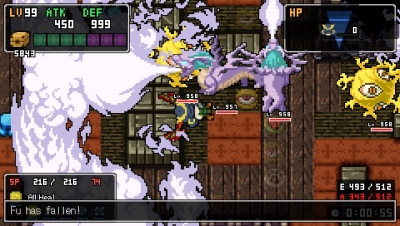 Screen ze hry Cladun Returns: This Is Sengoku!