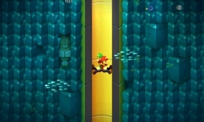 Screen ze hry Mario & Luigi: Superstar Saga plus Bowsers Minions