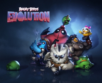 Artwork ke he Angry Birds Evolution