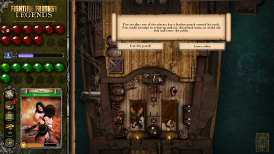 Screen ze hry Fighting Fantasy Legends