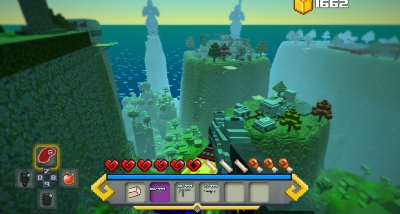 Screen ze hry Block Survival: Legend of the Lost Islands