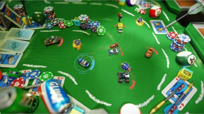 Screen ze hry Micro Machines World Series