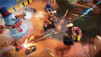 Screen ze hry Micro Machines World Series