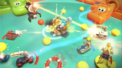 Screen ze hry Micro Machines World Series