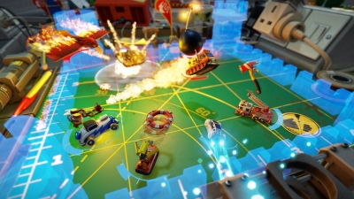 Screen ze hry Micro Machines World Series