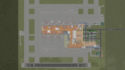 Screen ze hry Airport CEO
