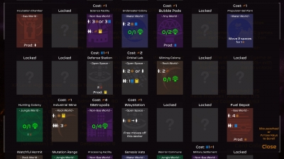 Screen ze hry Solar Settlers