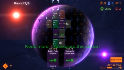 Screen ze hry Solar Settlers