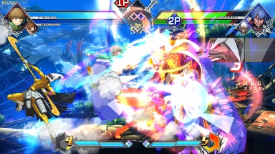 Screen ze hry BlazBlue Cross Tag Battle