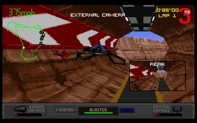 Screen ze hry Slipstream 5000