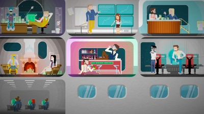 Screen ze hry Vostok Inc.