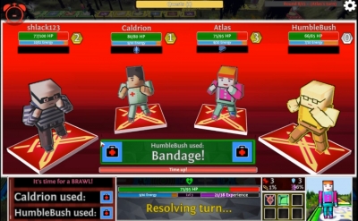 Screen ze hry Battle Squares