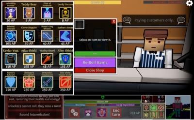 Screen ze hry Battle Squares