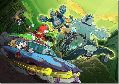 Artwork ke he Yo-kai Watch Busters 2