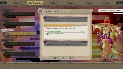 Screen ze hry Sakuna: Of Rice And Ruin