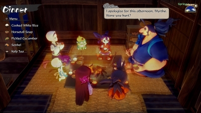 Screen ze hry Sakuna: Of Rice And Ruin