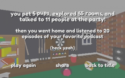 Artwork ke h�e Pet the Pup at the Party