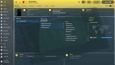 Screen ze hry Football Manager 2018