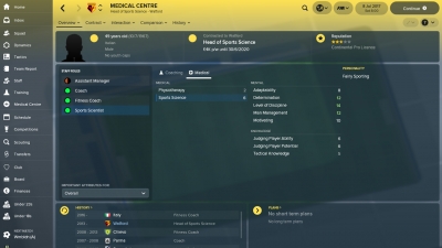 Screen ze hry Football Manager 2018