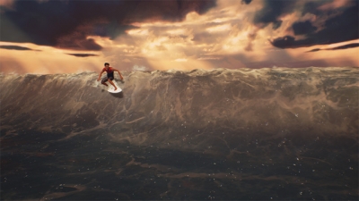 Screen ze hry Surf World Series