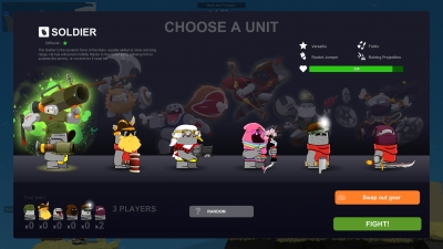 Screen ze hry The Ultimatest Battle