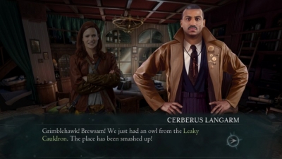Screen ze hry Fantastic Beasts: Cases from the Wizarding World