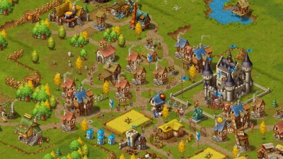 Screen ze hry Townsmen