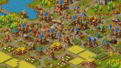Screen ze hry Townsmen