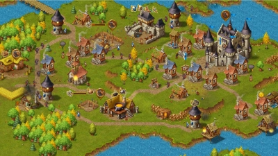 Screen ze hry Townsmen