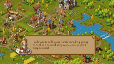 Screen ze hry Townsmen