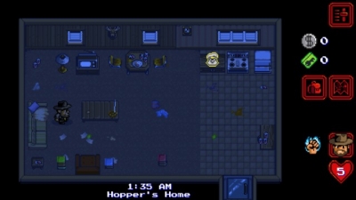 Screen ze hry Stranger Things: The Game