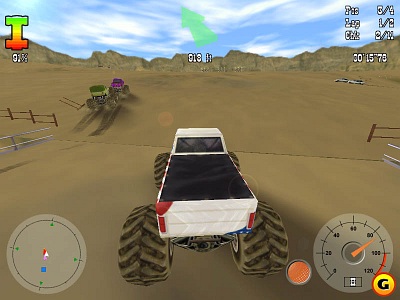 Screen Monster Truck Rumble