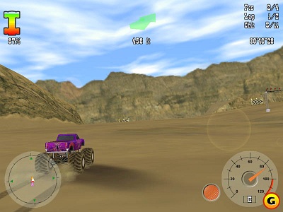 Screen Monster Truck Rumble