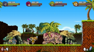 Screen ze hry Caveman Warriors