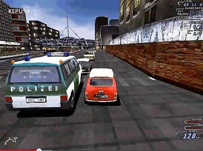 Screen ze hry Autobahn Raser II