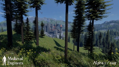 Screen ze hry Medieval Engineers